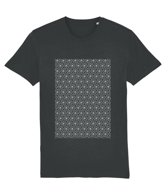 Shibui Sangaku Hex T-Shirt Dark Heather Grey