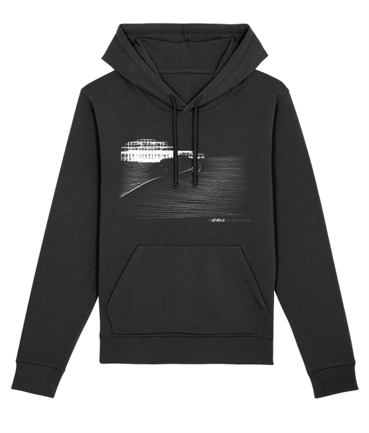 Shibui Wave Pier Hoodie Black