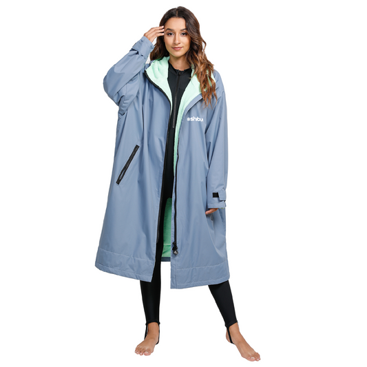 Shibui Waterproof Dry Changing Robe Light Blue