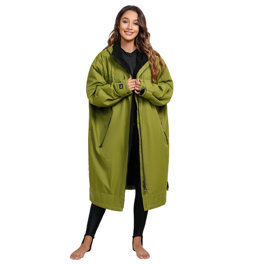 Shibui Waterproof Dry Changing Robe Green