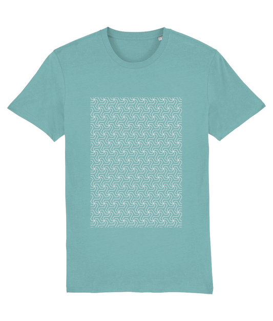 Shibui Sangaku Hex T-Shirt Teal